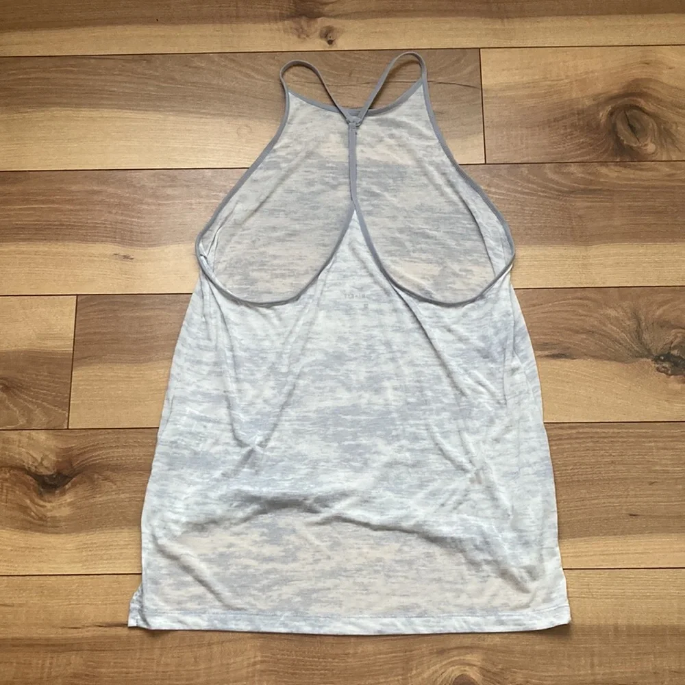Nike Semi Sheer Racer Back Tank Top. Size S